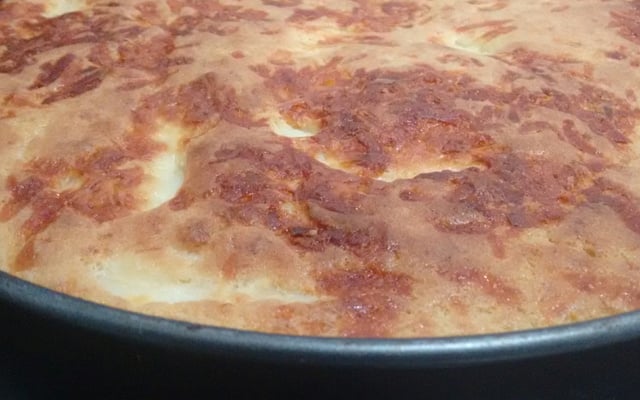 Torta de frios com legumes