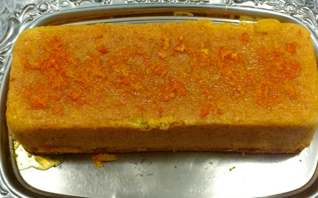 Bolo de mexerica / tangerina
