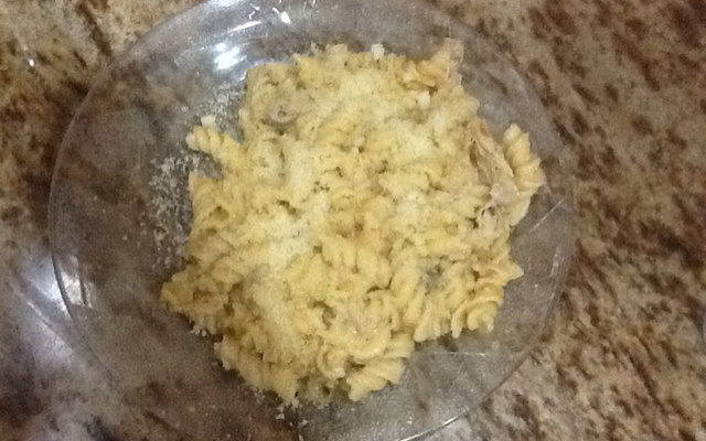 Macarrão na panela de pressão