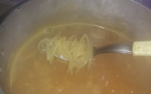 Macarrão cabelo de anjo - soltinho