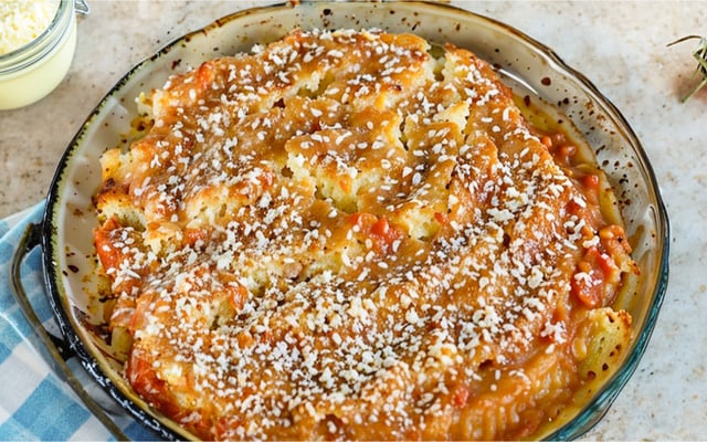 Panqueca de carne moída