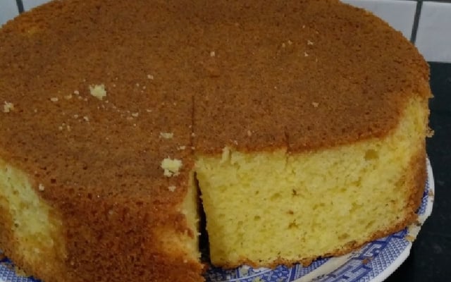 Bolo de laranja de liquidificador