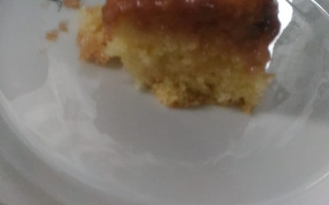 bolo de baunilha no liquidificador