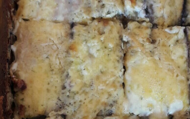 Lasanha de berinjela