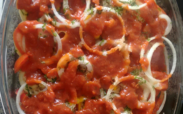 Peixe ao forno Dom Helio