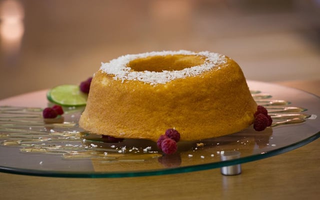 Bolo de fubá de liquidificador