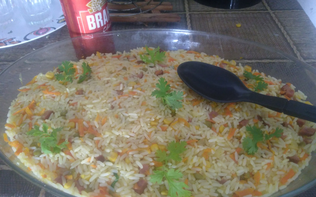 Arroz temperado