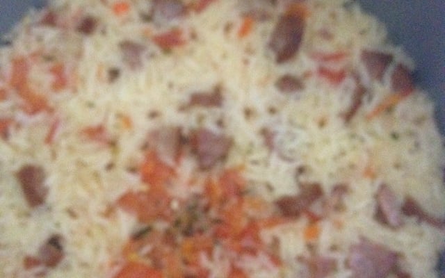 Arroz carreteiro simples