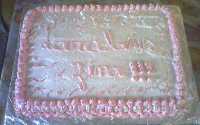 Bolo de aniversário