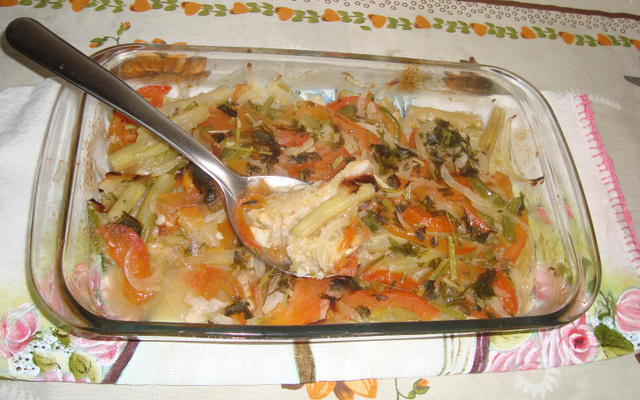 Filé de merluza saudável e saboroso