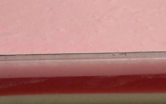 Gelatina de morango com creme de leite condensado