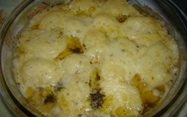 Batata gratinada