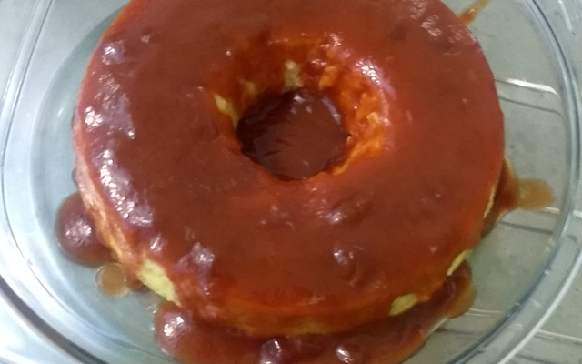 Torta de leite condensado e goiabada