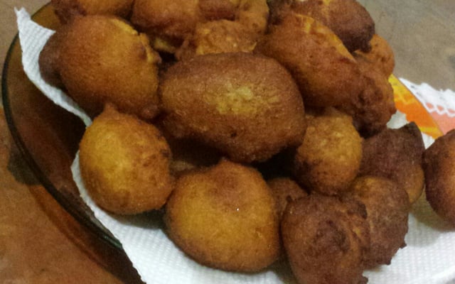Bolinho de chuva de farinha de rosca