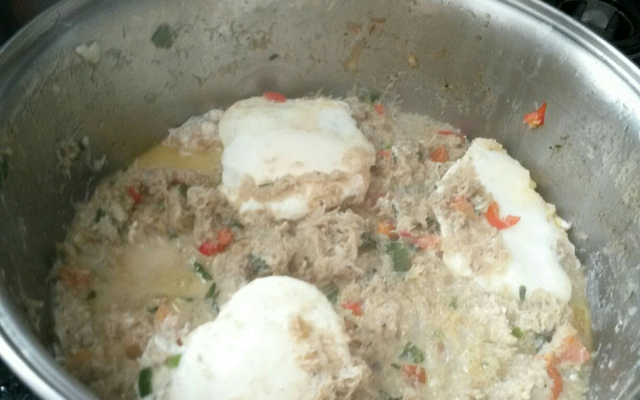 Casquinha de caranguejo cremosa