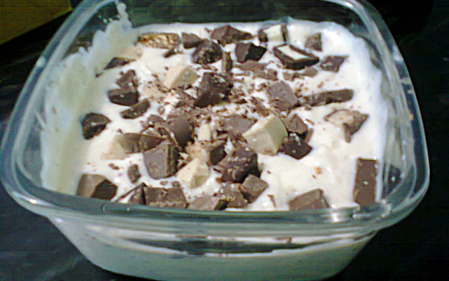 Creme de limão com Bis