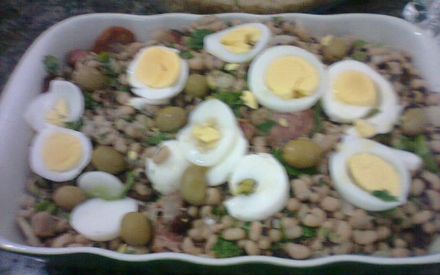 Salada de feijão fradinho
