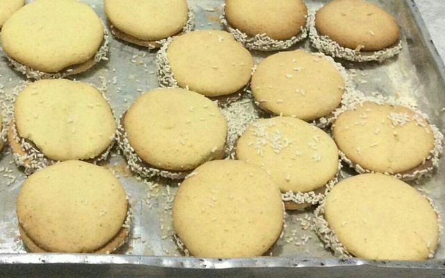 Alfajor de maisena (receita uruguaia)