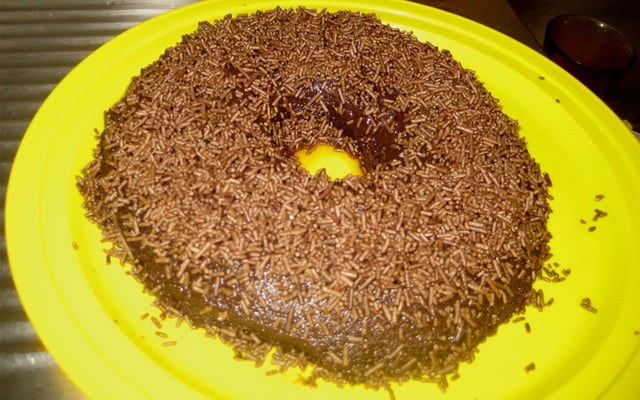 Brigadeirão de micro-ondas