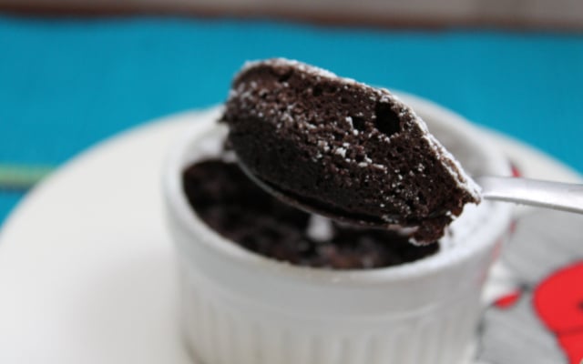 Souflé de chocolate