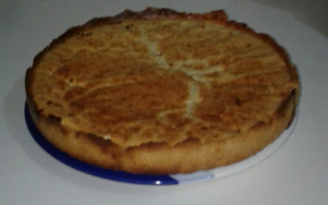 Empada cremosa de queijo