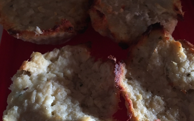 Empada de frango com batata-doce