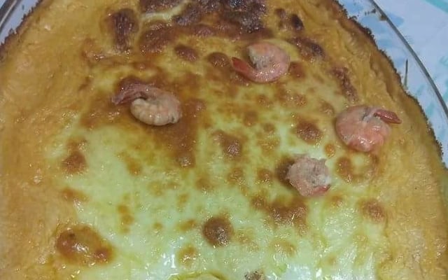 Fricassê de camarão da Jamila