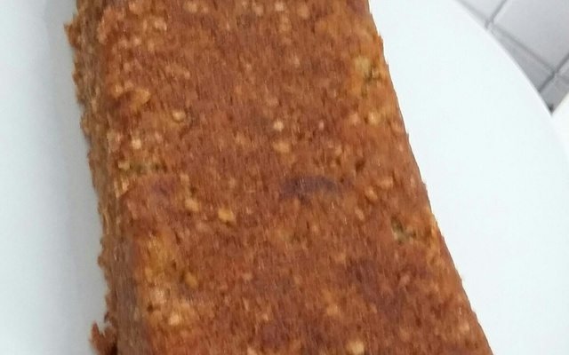 Bolo integral com iogurte e banana