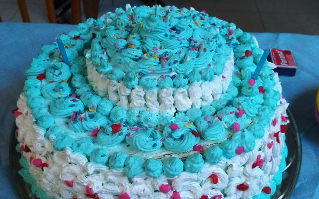 Pão-de-ló fofo e alto