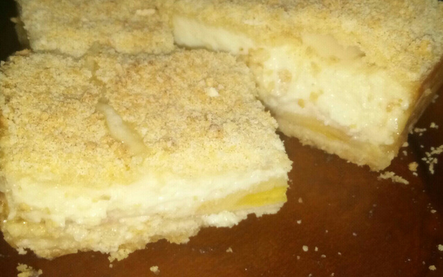 Bolo farofa de banana