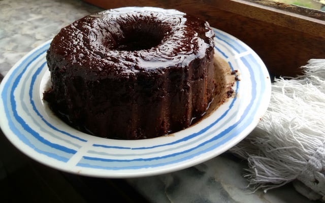 Pudim de chocolate
