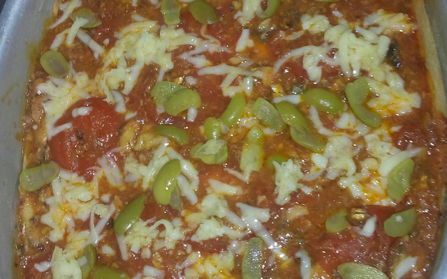 Pizza de liquidificador