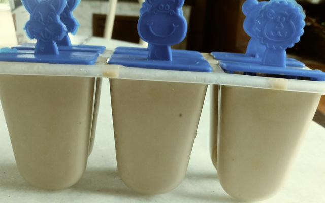 Picolé de chocolate