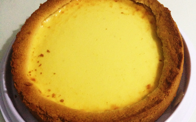 Torta de goiabada com ricota
