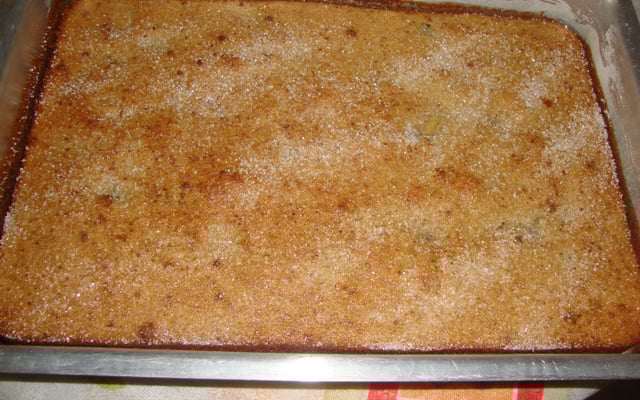 Bolo de banana com farinha de rosca