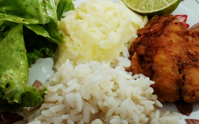 Filé de tilápia sequinho