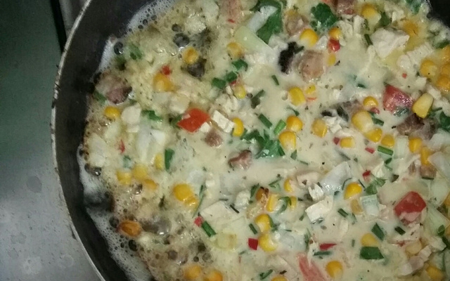 Omelete mineiro da Tati