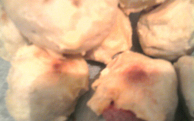 Salgadinho de salsicha