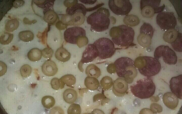 Pizza de liquidificador