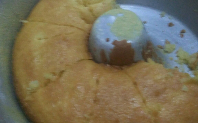 Bolo de fubá de liquidificador super fofo