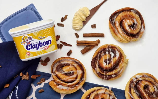 Rolinhos açucarados de canela 