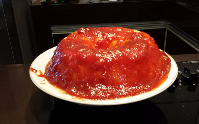 Torta de ricota com goiabada super fácil