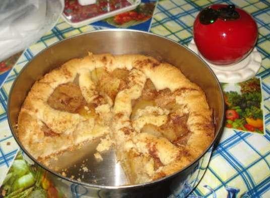 Torta alemã de maçã