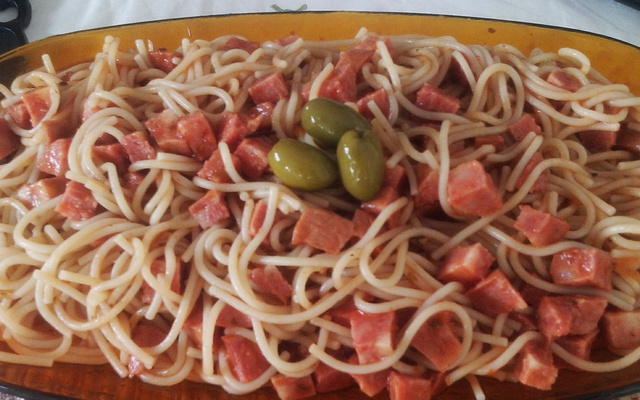 Macarrão de microondas - o verdadeiro