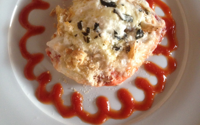 Lasanha de atum cremosa