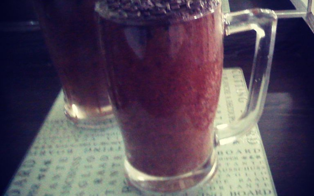 Bolo de chocolate na caneca