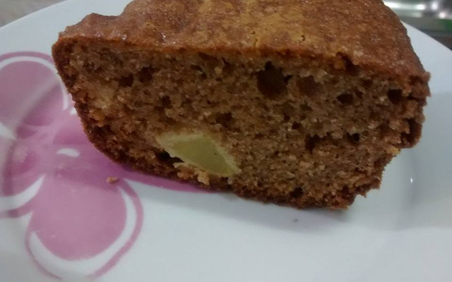 Bolo de maçã com canela