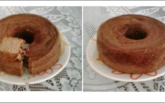 Bolo de banana sem glúten e sem lactose