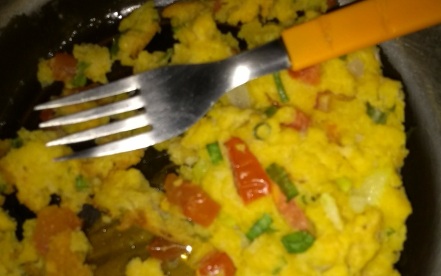 Torta de tomate e cebola