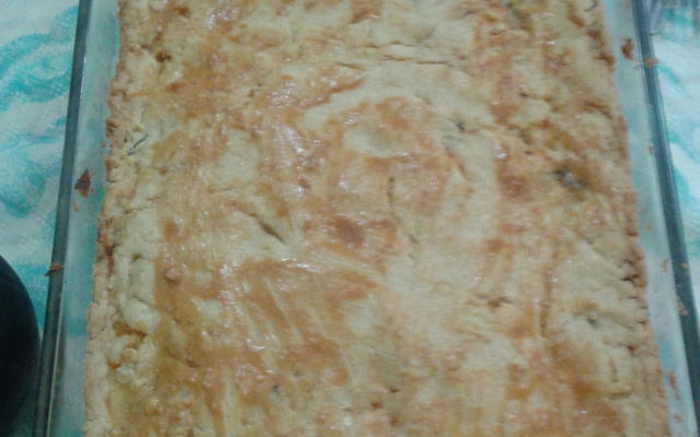 Torta de frango com massa podre